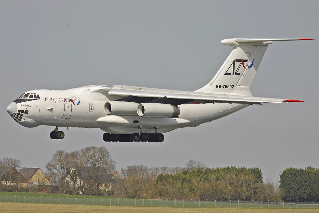 Aviacon Zitrotrans Ilyushin IL-76TD, Registration RA-76502